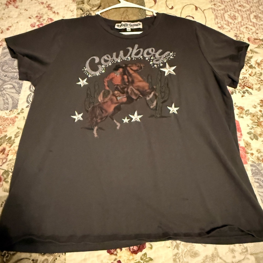 Rodeo Quincy Cowboy Graphic T-Shirt